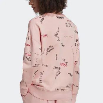 Adidas Originals RYV Women's Sweater Women's Pink/Black