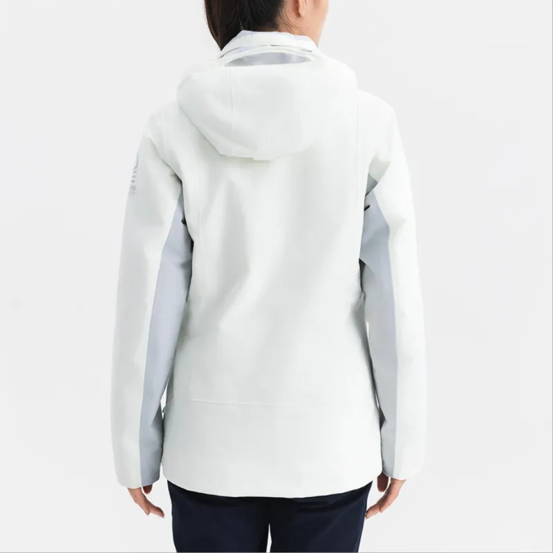 DECATHLON Windbreaker Jacket Women's Pearl White-3