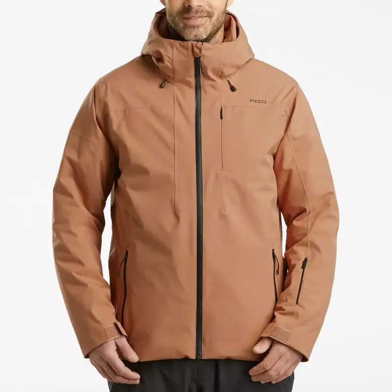 DECATHLON 500 Series Jacket Men's Milk Coffee-1