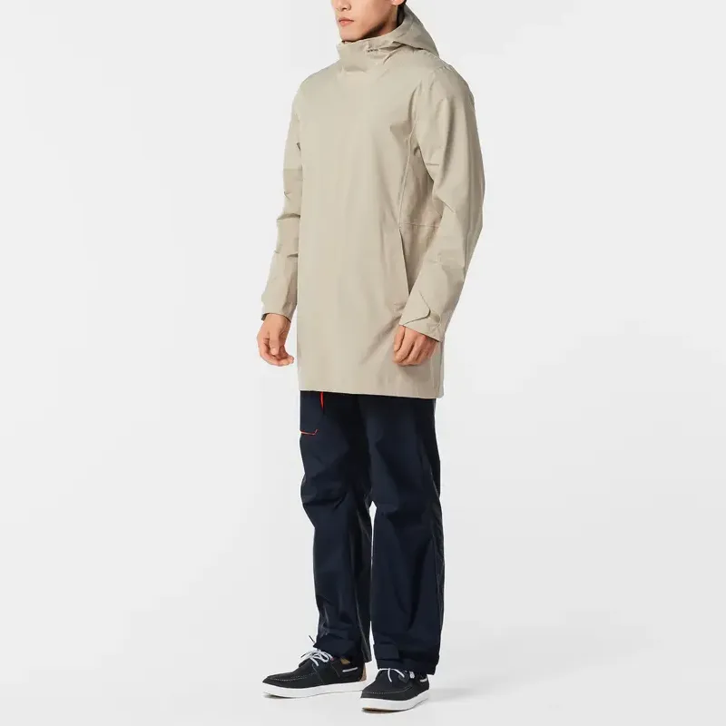 DECATHLON Jacket Men's Light White Lime Gray-5
