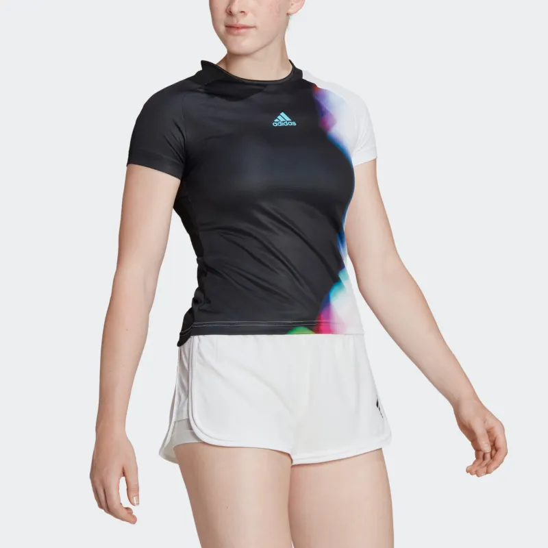 Adidas Tennis T-Shirt Women's White/Black-2