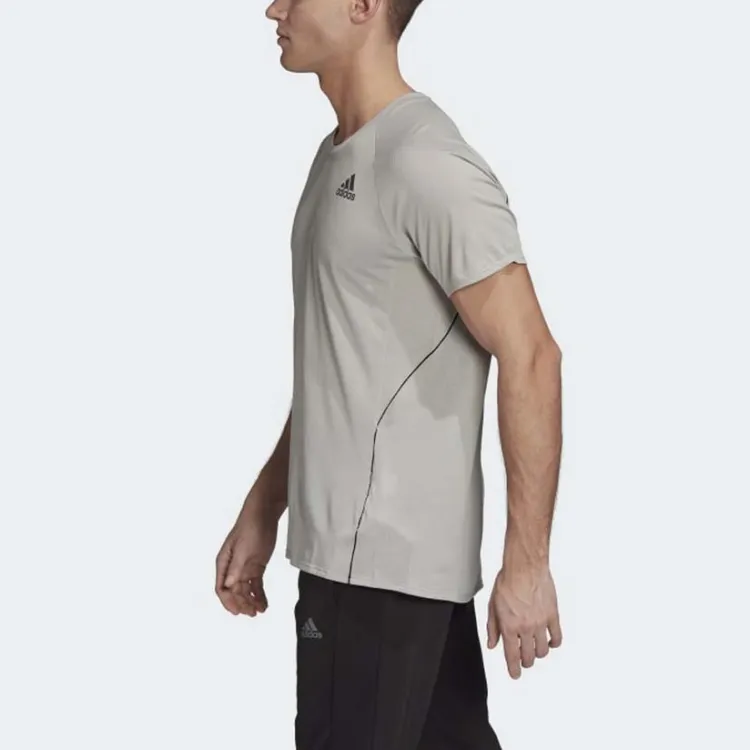 Adidas Runner T Shirt Men's Gray-4