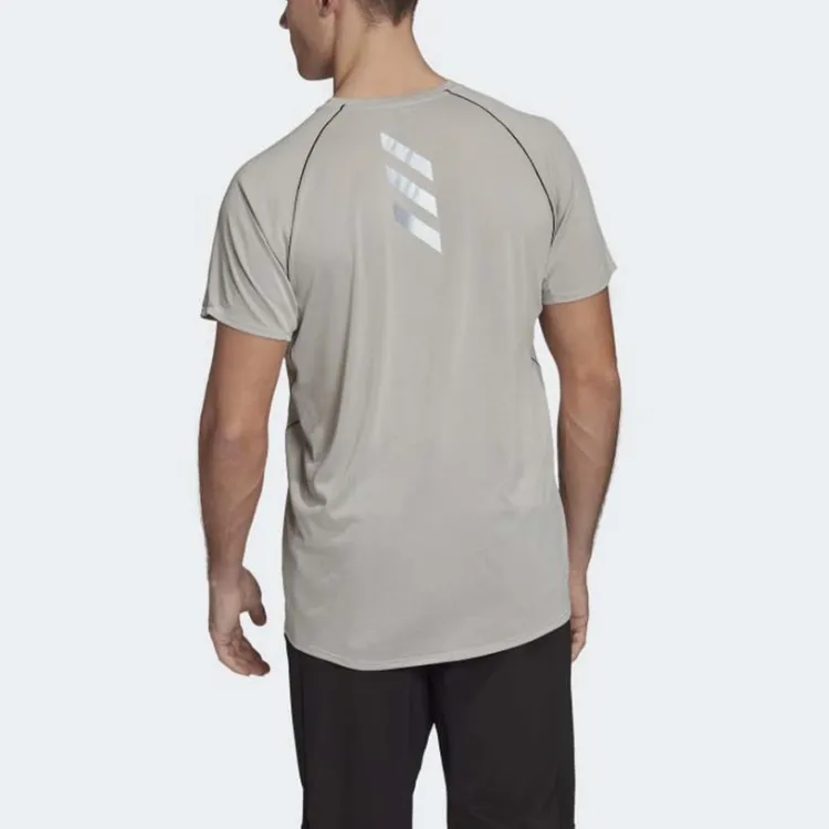 Adidas Runner T Shirt Men's Gray-3
