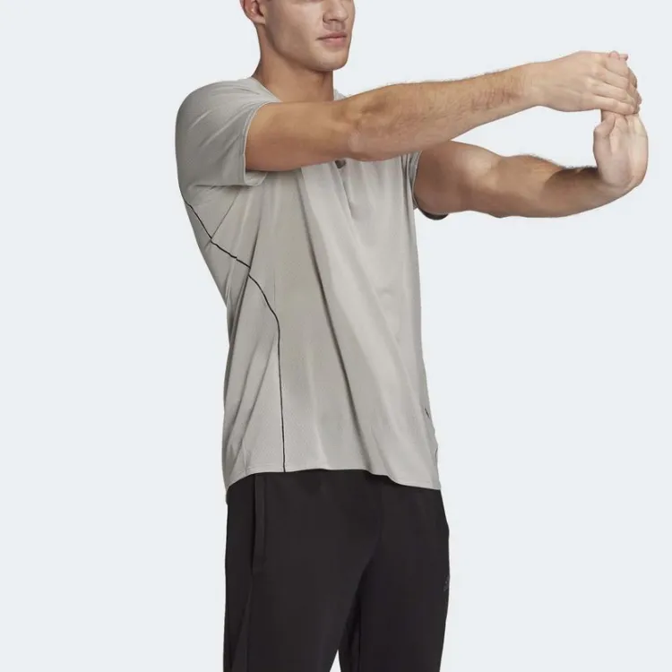 Adidas Runner T Shirt Men's Gray-5