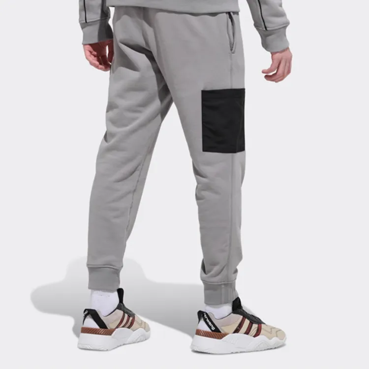 Adidas Originals FSSweatp Knitted Sweatpants Men's Gray-3