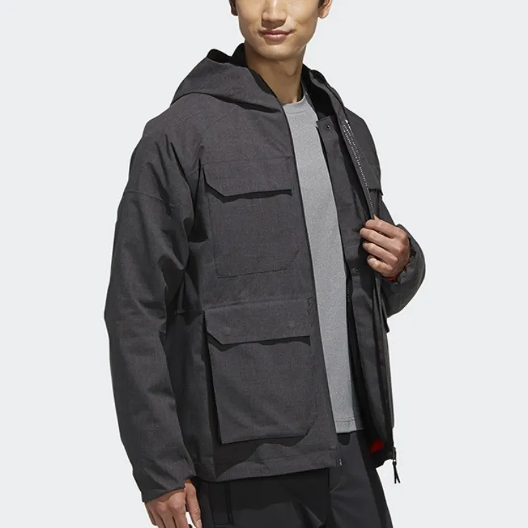 Adidas TERREX x CP LIANMINGKUAN CAP Jackets Coats Men's Black-4