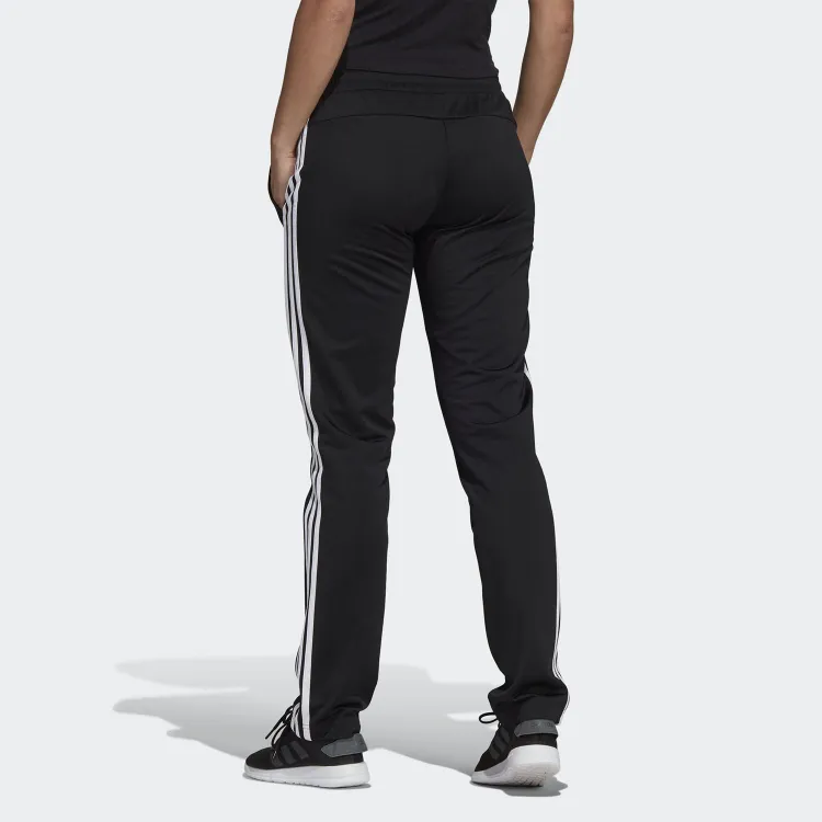 Adidas Knitted Sports Pants Women's Black/White-3