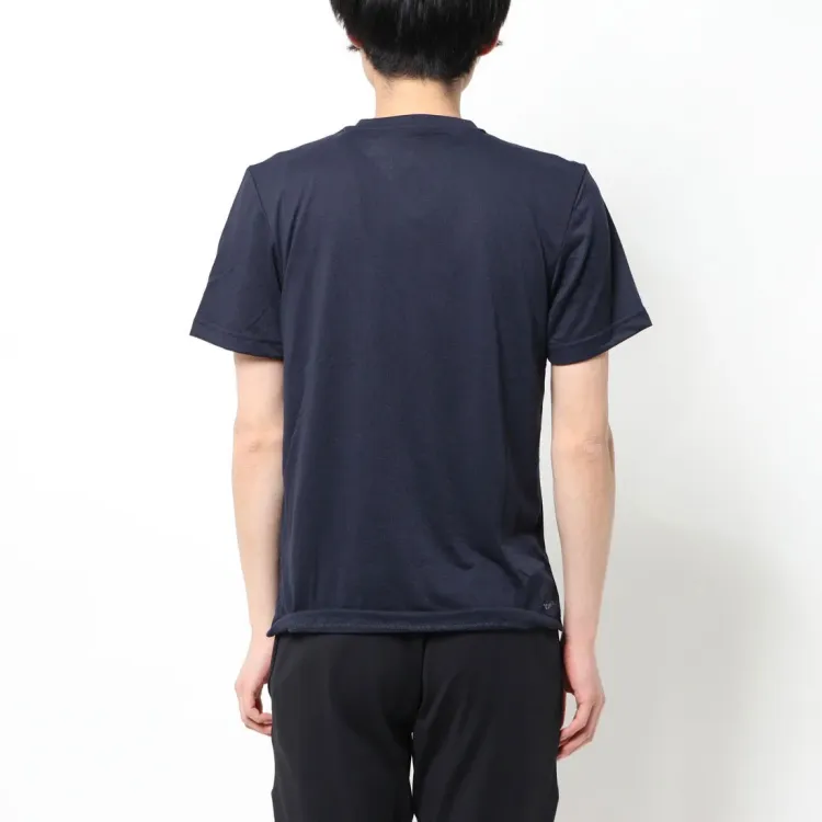 Adidas D2M T Shirt Men's Marine Blue-1