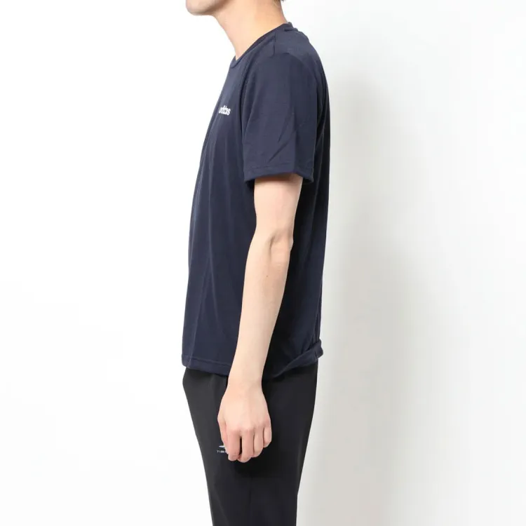 Adidas D2M T Shirt Men's Marine Blue-2