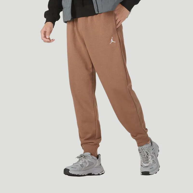 Jordan FW24 Knitted Sports Pants Men's Khaki-4