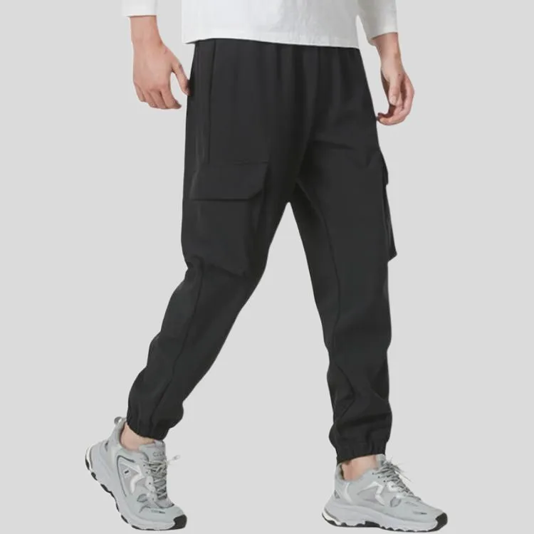New Balance FW24 Casual Pants Men's Black-4