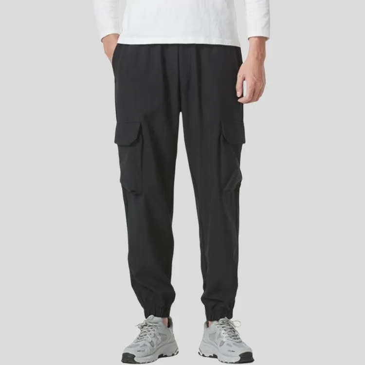New Balance FW24 Casual Pants Men's Black-1