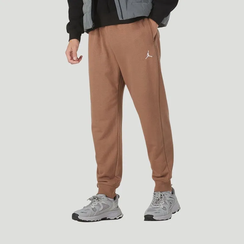 Jordan FW24 Knitted Sports Pants Men's Khaki-2