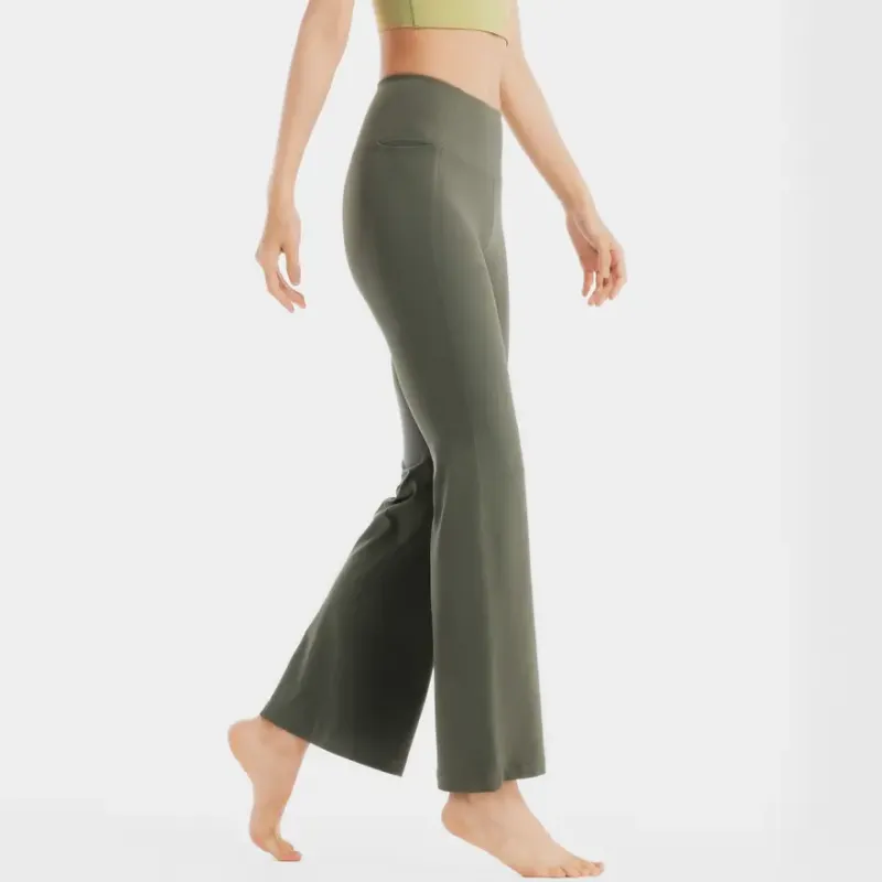 DECATHLON Athletic Trousers Women's Loquat Yellow-7