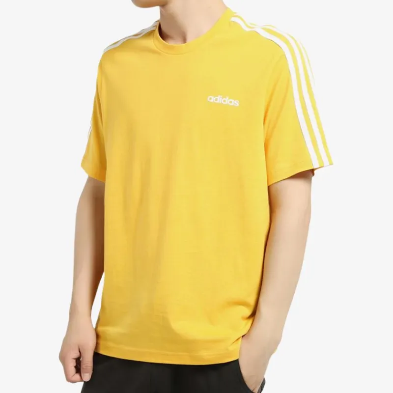 Adidas T Shirt Men's Gold/White-3