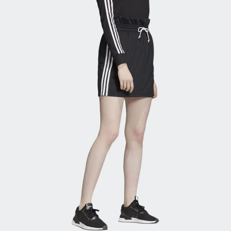 Adidas Originals Casual Short Skirts Women's Black-3
