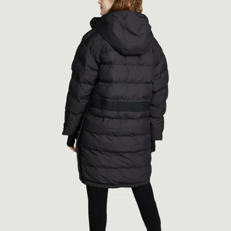 Adidas x STELLA MCCARTNEY ASMC Long Padded Jackets Coats Women's Black-2
