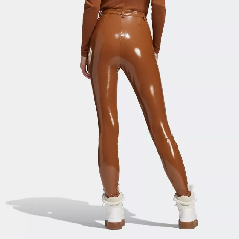 Adidas Originals x IVY PARK Leather Pants Women's Brown-3