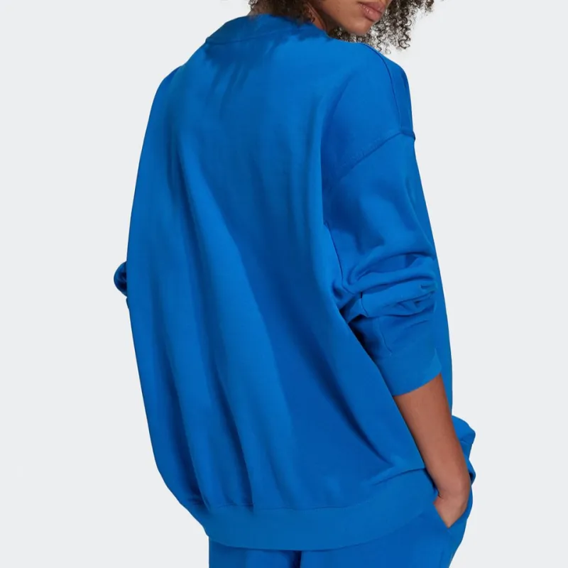Adidas Originals CONTEMPO Sweatshirt Women's Blue-4