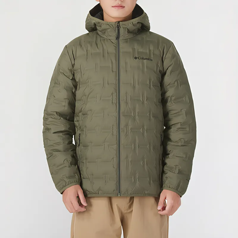 Columbia Omni Heat Down Jacket Men's Army Green-2