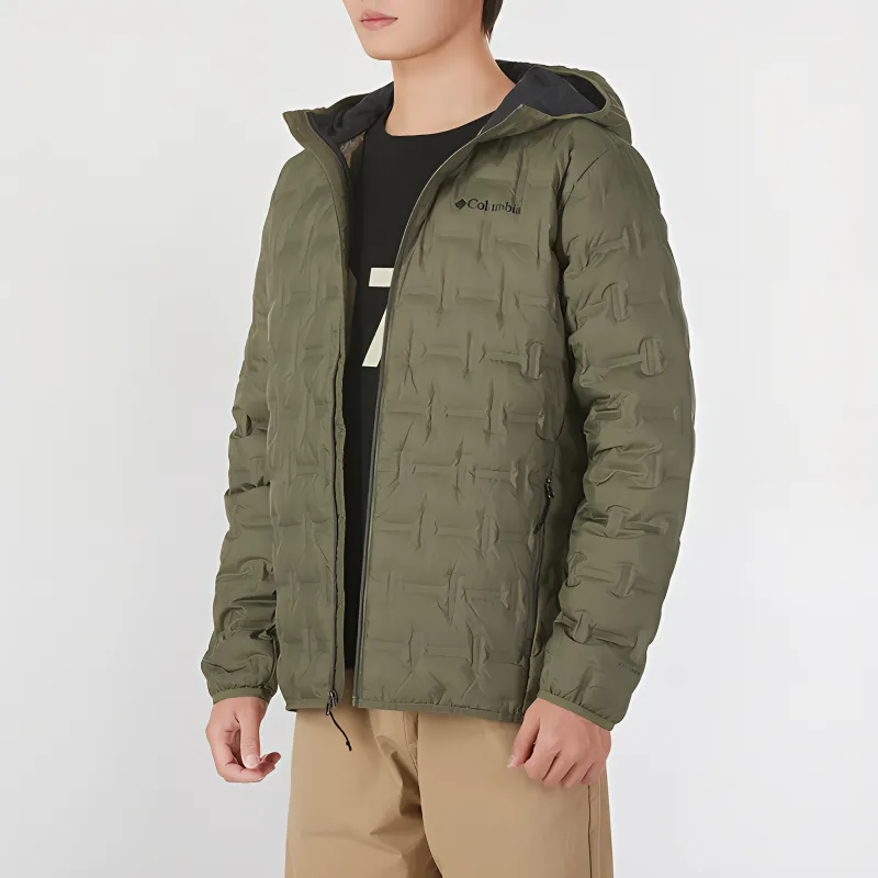 Columbia Omni Heat Down Jacket Men's Army Green-5