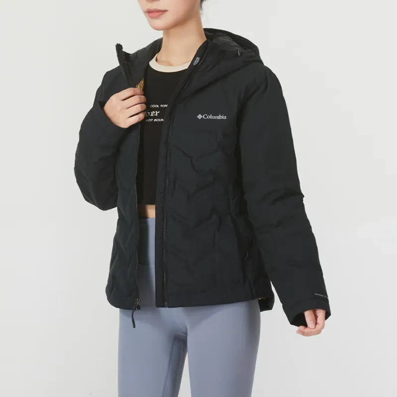 Columbia Down Jacket Women's Black-4