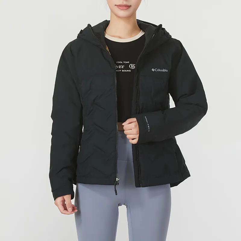 Columbia Down Jacket Women's Black-1