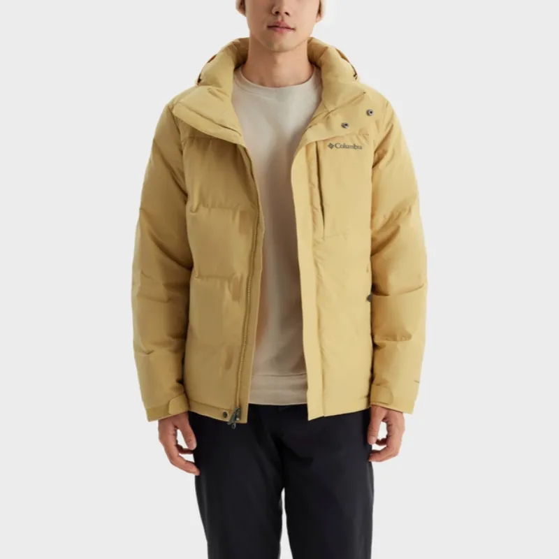 Columbia Omni Heat Down Jacket Men's Earth Yellow-1