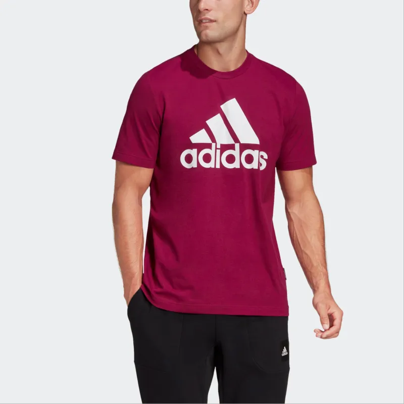 Adidas MH BOS TEE T-Shirt Men's Burgundy-2