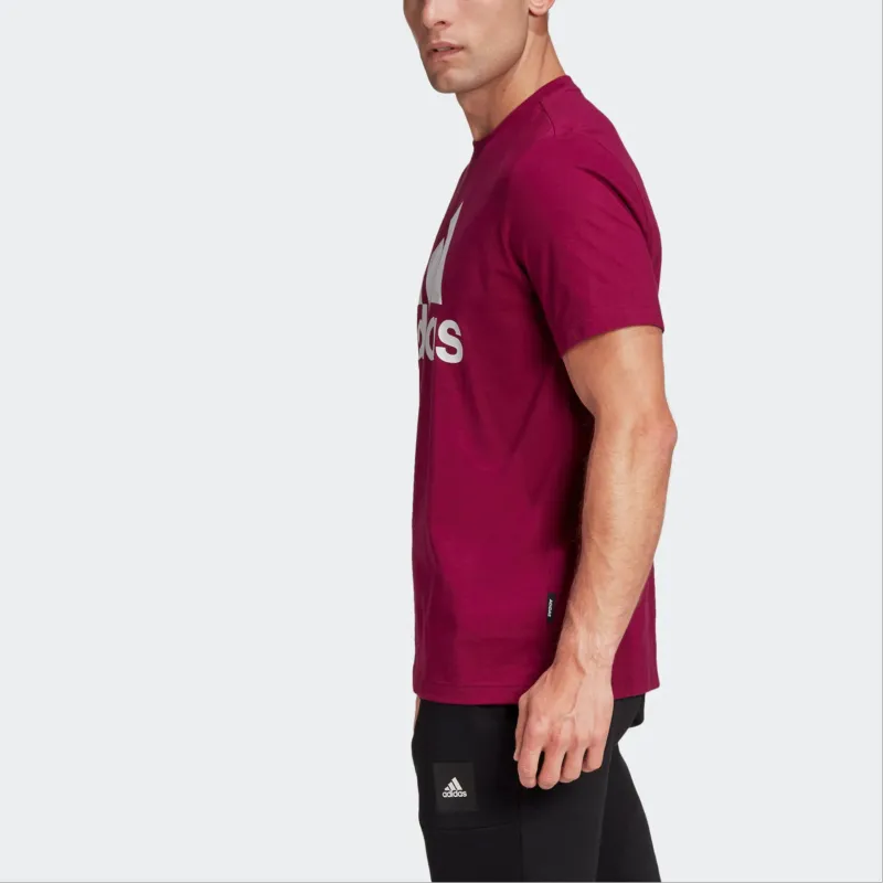 Adidas MH BOS TEE T-Shirt Men's Burgundy-5