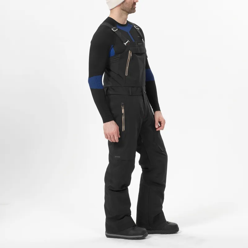 DECATHLON Ski Pants Men's Black-3