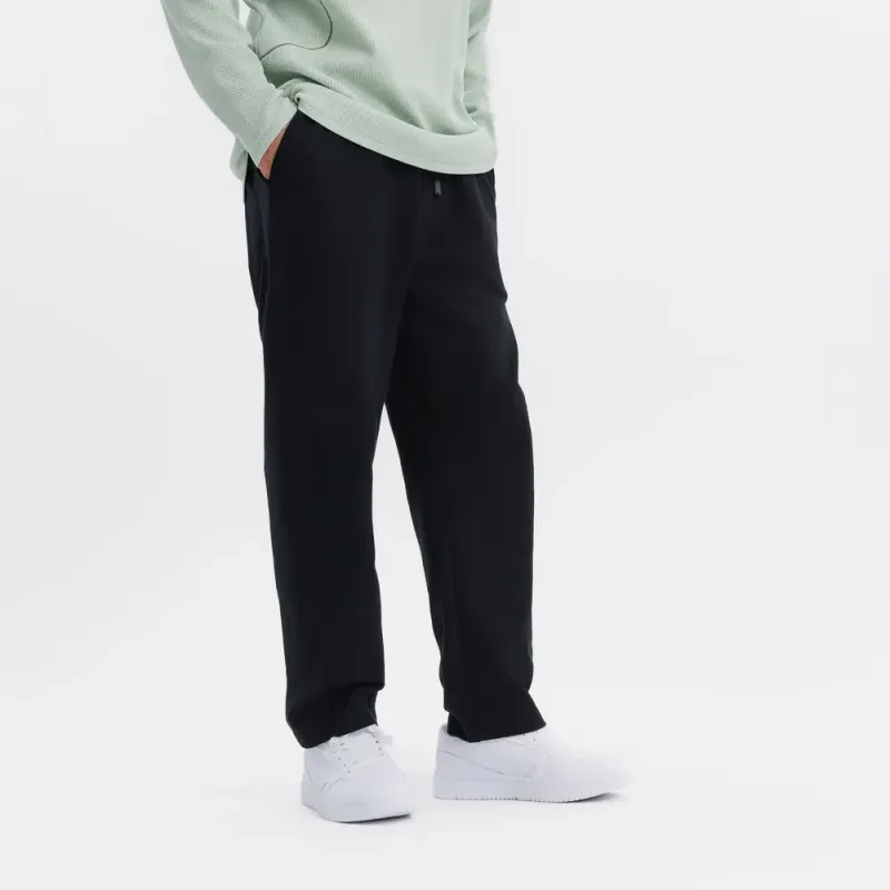 DECATHLON Knitted Sweatpants Men's Black-4