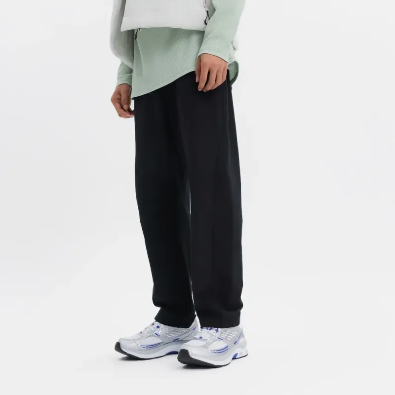 DECATHLON Knitted Sweatpants Men's Black-5