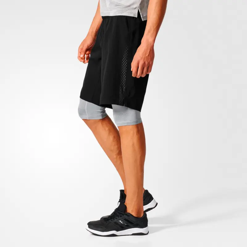 Adidas Crazytrain Sports Shorts Men's Black-4