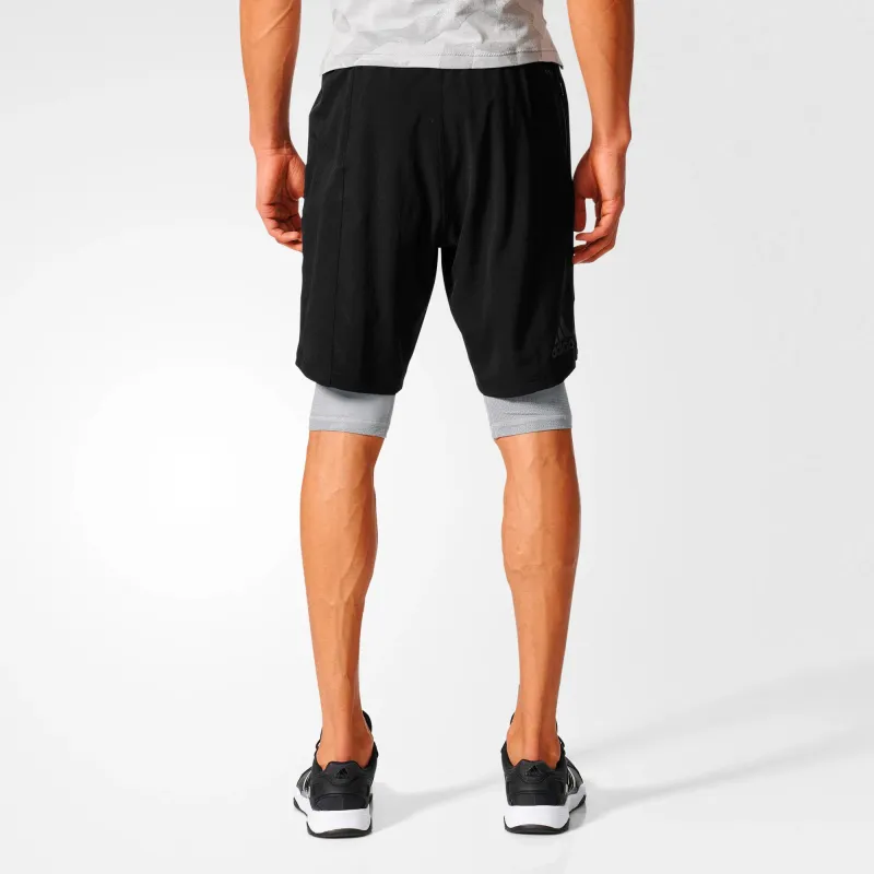 Adidas Crazytrain Sports Shorts Men's Black-3