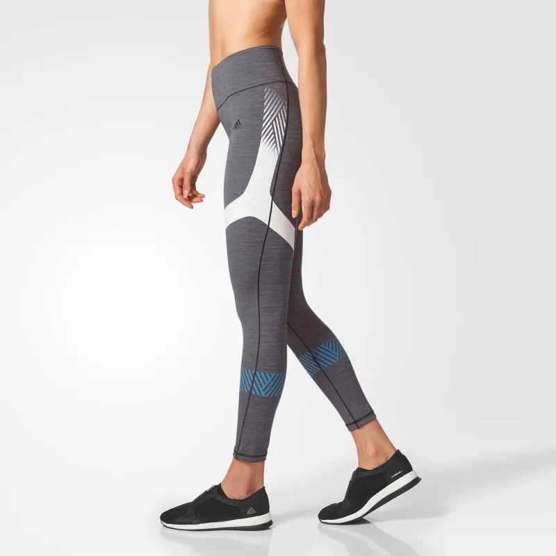 Adidas Ultimate CLIMALITE Athletic Trousers Women's Dark Heather Gray-4