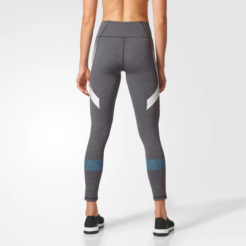 Adidas Ultimate CLIMALITE Athletic Trousers Women's Dark Heather Gray-3
