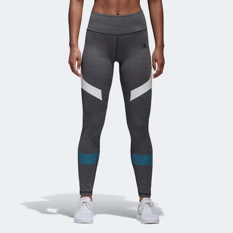 Adidas Ultimate CLIMALITE Athletic Trousers Women's Dark Heather Gray-2