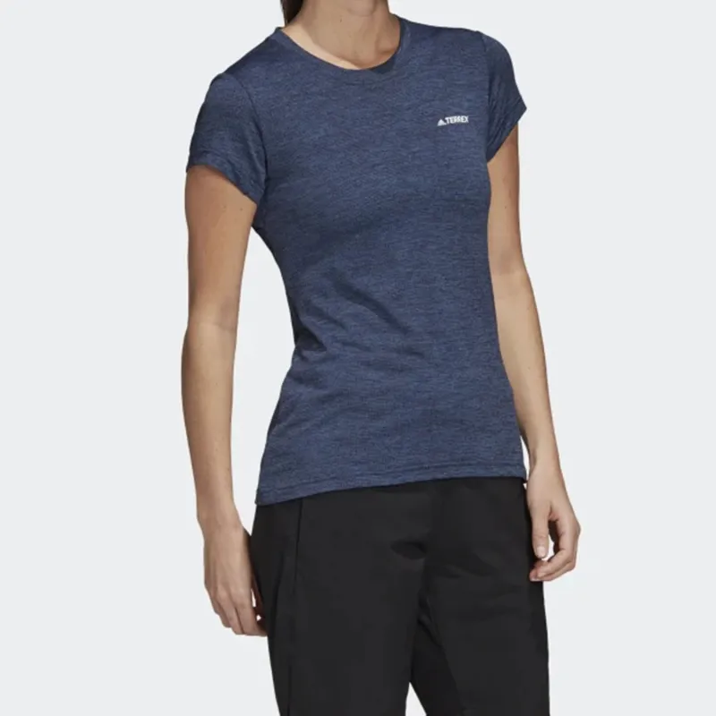Adidas TERREX T-Shirt Women's Blue-3
