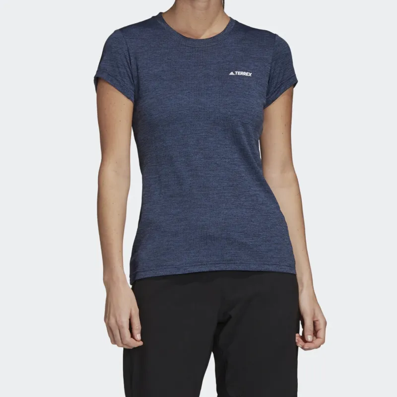 Adidas TERREX T-Shirt Women's Blue-1