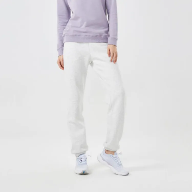 DECATHLON DOMYOS Athletic Trousers Women's White-1