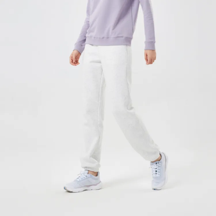 DECATHLON DOMYOS Athletic Trousers Women's White-4