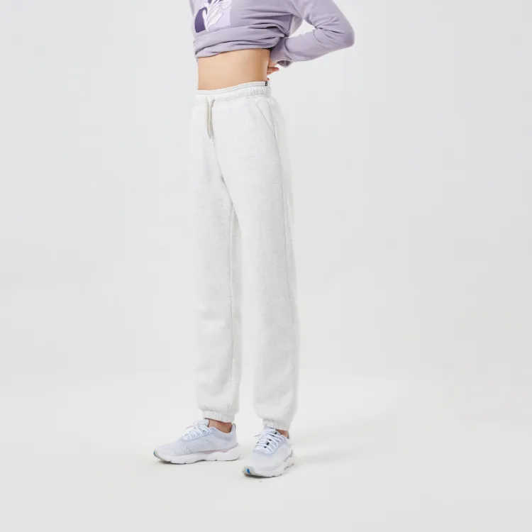 DECATHLON DOMYOS Athletic Trousers Women's White-5