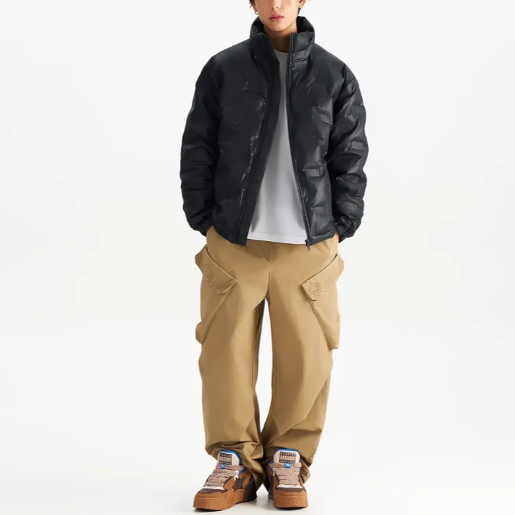STARTER Down Jacket Unisex Black-4