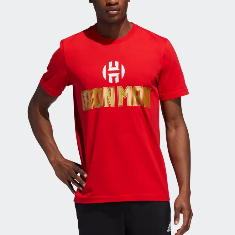 Adidas x MARVEL/, HRDN IM T Shirt Men's Red-2