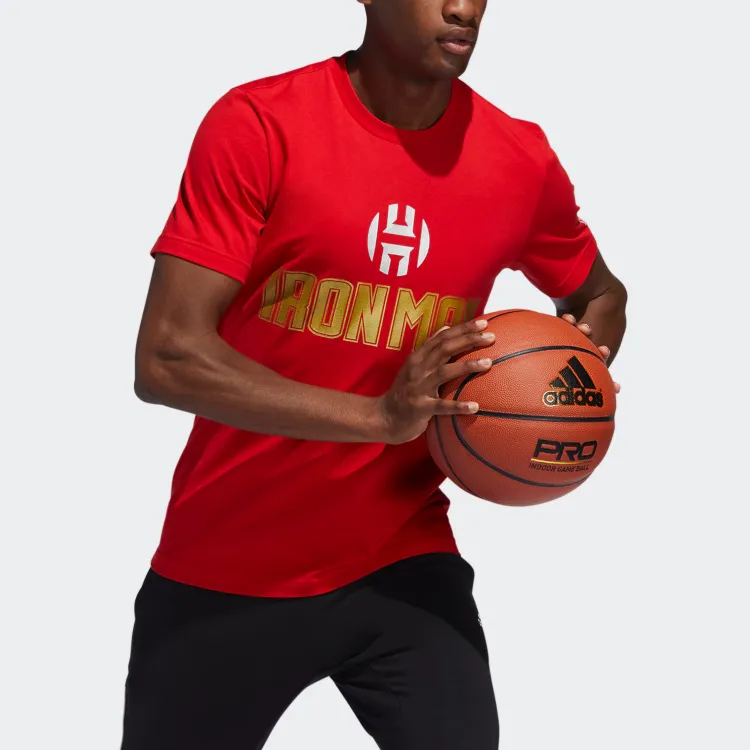 Adidas x MARVEL/, HRDN IM T Shirt Men's Red-5