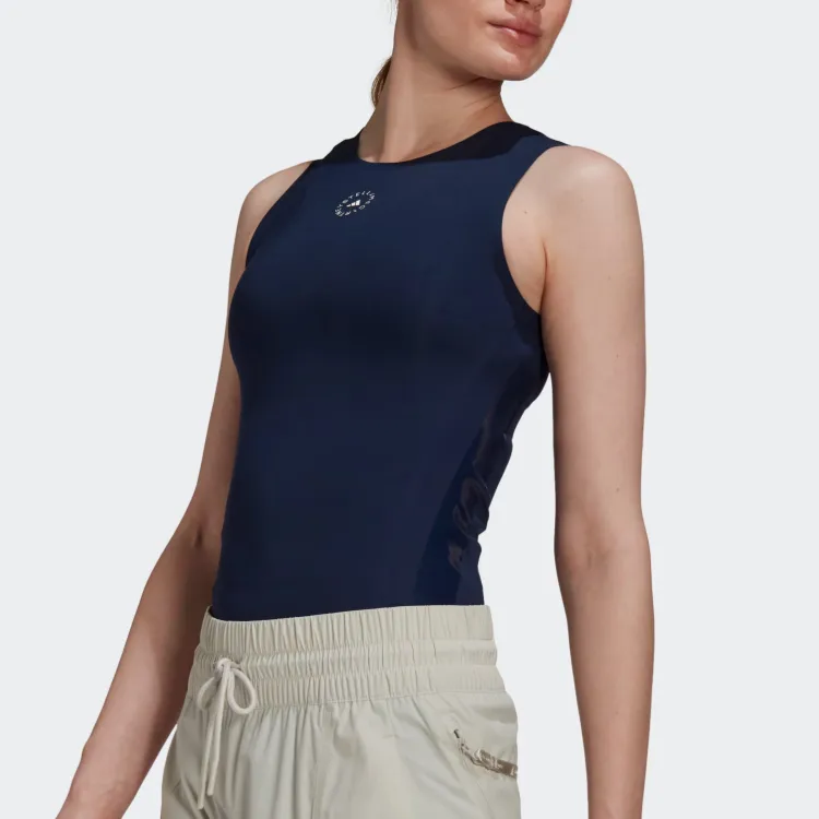 Adidas x Stella McCartney Sport Vests Women's Blue-4