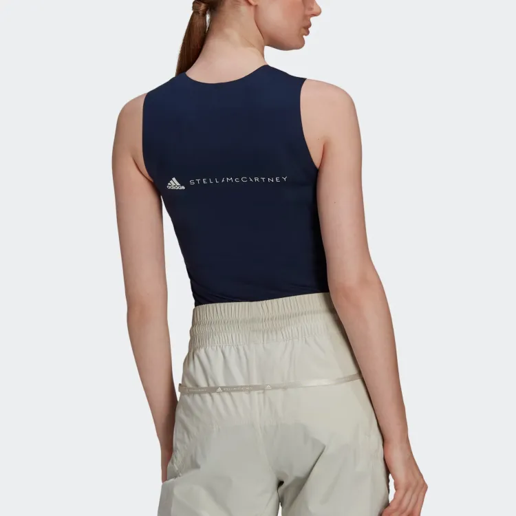 Adidas x Stella McCartney Sport Vests Women's Blue-3