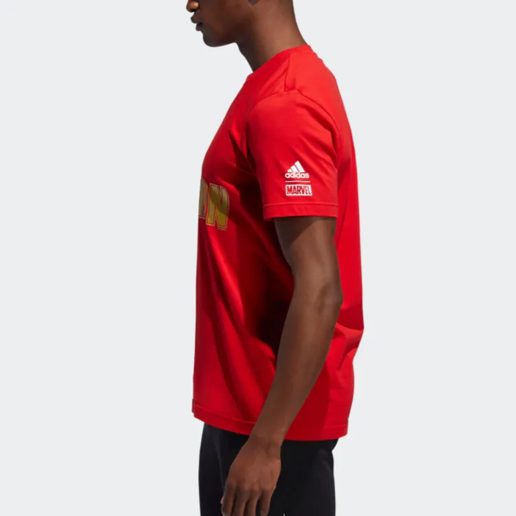 Adidas x MARVEL/, HRDN IM T Shirt Men's Red-4