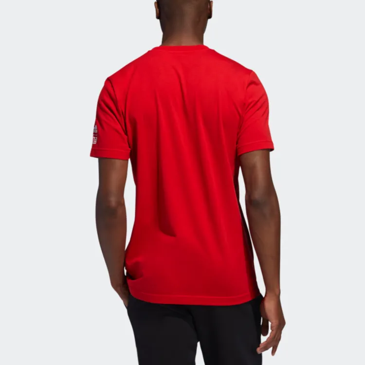 Adidas x MARVEL/, HRDN IM T Shirt Men's Red-3